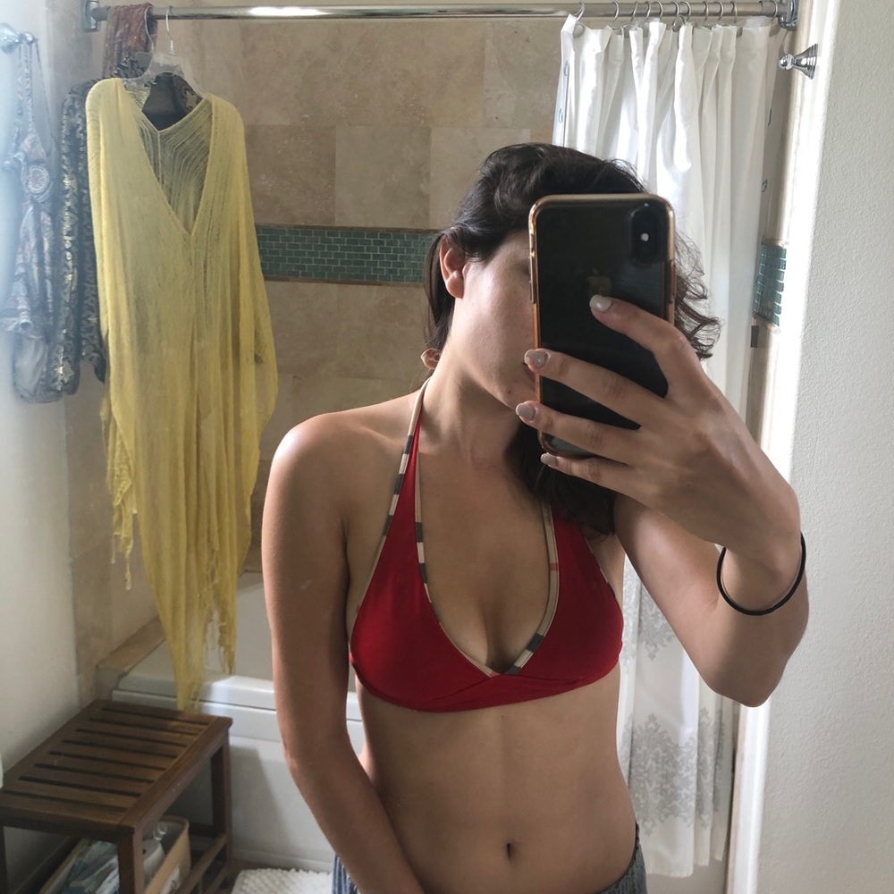 Burberry halter bikini Swim Top